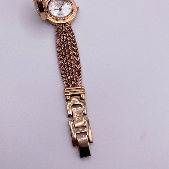 Anne Clain Locket Secret Watch Gold Tone 7 Inches - Picture 10 of 11